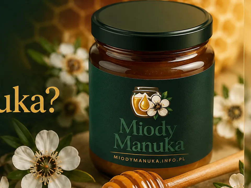Miód Manuka i kwiaty manuka